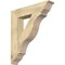Ekena Millwork Funston Traditional Rough Sawn Bracket, Douglas Fir, 6"W x 32"D x 36"H BKT06X32X36FST01RDF - alternate 1